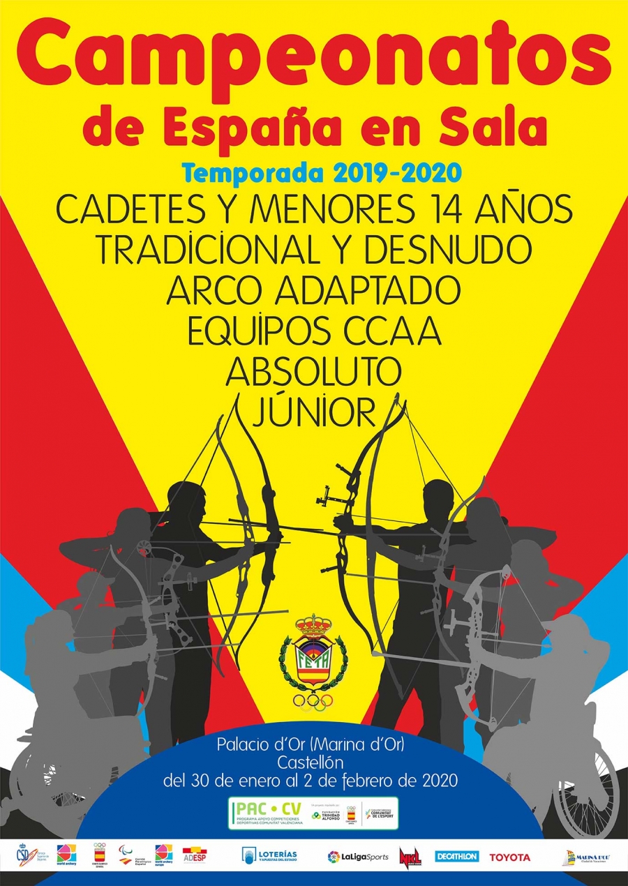 CAMPEONATOS DE ESPAÑA EN SALA 2020