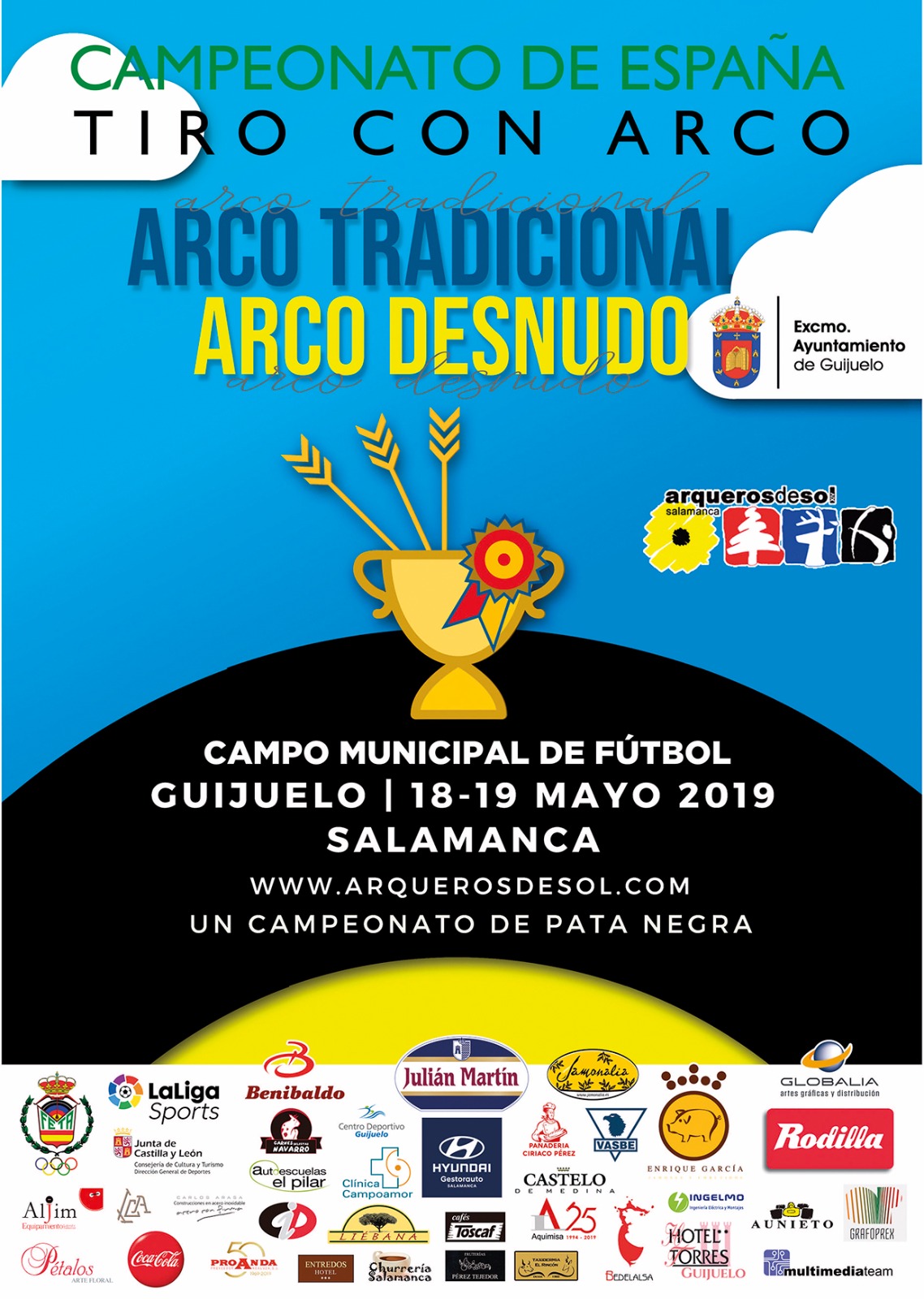 CTO DE ESPAÑA DE ARCO TRADICIONAL Y DESNUDO AL · 2019